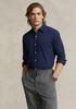 RL Featherweight Mesh Heather Navy Blue Shirt