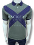 Hackett Cross Logo Green Polo