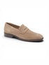 HB Colby Suede Penny Beige Loafers
