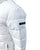 Ck White Puffer Jacket with Front Pocket Detail
