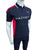 HKT Aston Martin Front Embroidered Navy/Red Polo
