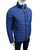 CK Royal Blue Puffer Jacket with Front Pocket Detail