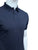 HKT Sport Soft Touch Back Logo Navy Blue Polo