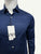 ZR Slim Fit Poplin Solid Navy Blue Shirt