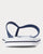 RL Bolt Logo White Flip Flop