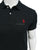 UPA Regular Fit Small Logo Black Polo