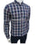 SF Slim Fit Oxford Button Down Blue Check Shirt