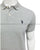UPA Regular Fit Small Logo Grey Polo