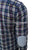 SF Slim Fit Oxford Button Down Blue Check Shirt