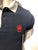 MD Logo Navy Blue Polo With Contrast Collar