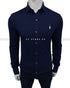 RL Knit Oxford Navy Blue Shirt