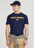 RL Custom Slim Fit Navy Blue Polo Sport Tshirt