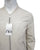 ZR Faux Leather Off-White Bomber Jacket (406)