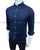 RL Classic Fit Linen Navy Blue Shirt