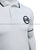 EA EA7 Slim Fit Round Logo Tipped Collar White Polo
