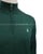 Merino Wool Dark Green Half Zipper
