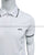 HB Slim Fit Stretch Curved Logo White Polo 2023