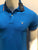 GNT Tipped Pique Polo (Blue) - Slim Fit