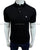 EA Slim Fit Collar Logo Black Polo