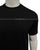 EA Embossed Logo Regular Fit Super Soft Black Tshirt