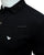 EA Slim Fit Collar Logo Black Polo