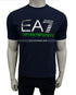 EA EA7 Printed Navy Blue Tshirt