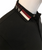 EA  Regular Fit Black Collar Logo Polo