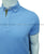 MD Slim Fit Sky Blue Textured Polo