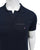 TH Basic Slim Fit Navy Blue Buttonless Polo