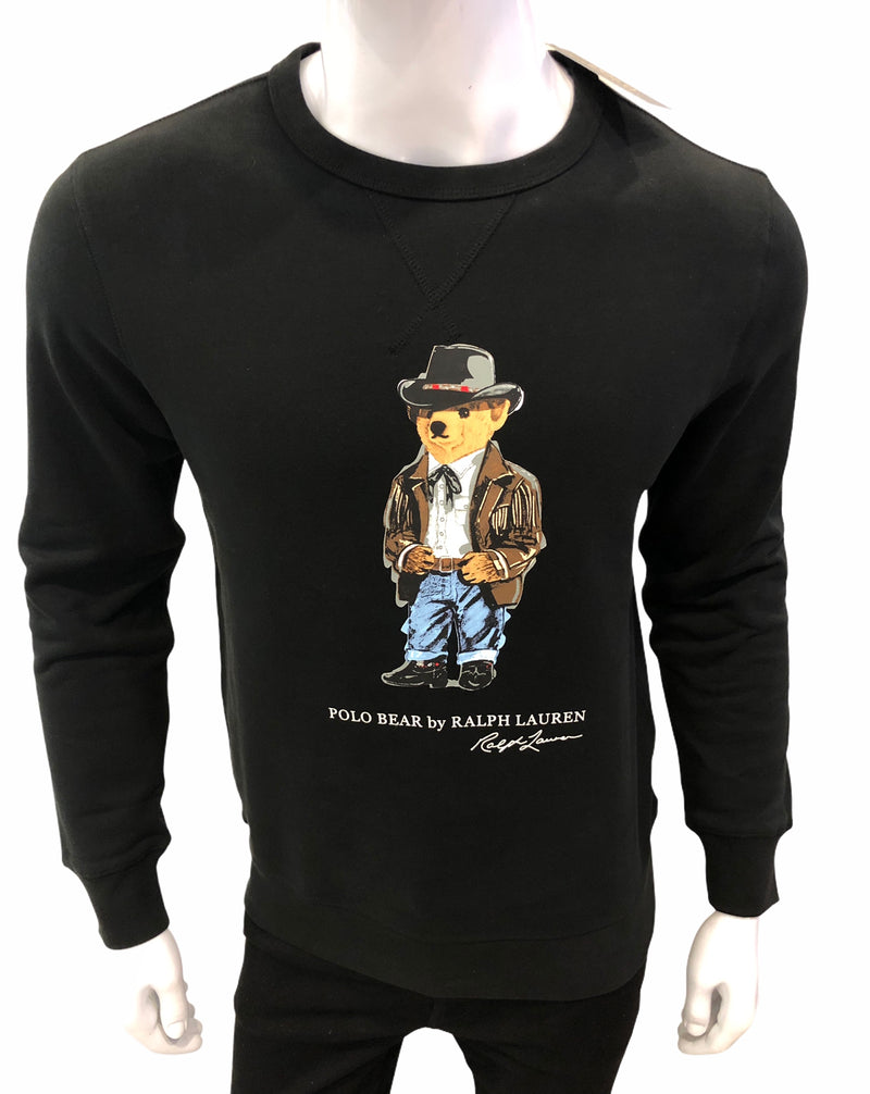 Men's polo bear fleece sweatshirt best sale