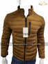 ZR Man Suede Quilted Camel Jacket