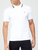EA  Slim Fit Tipped Collar White Polo