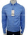 ZR Relaxed Fit Linen Blue Shirt