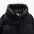 ZR Hooded Puffer Black Jacket (309)