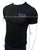 EA EA7 Slim Fit Black Tshirt with Back Print