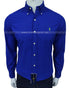 RL Classic Fit Garment Dyed Dark Blue Oxford Shirt