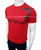 EA EA7 Slim Fit Front Print Red Tshirt