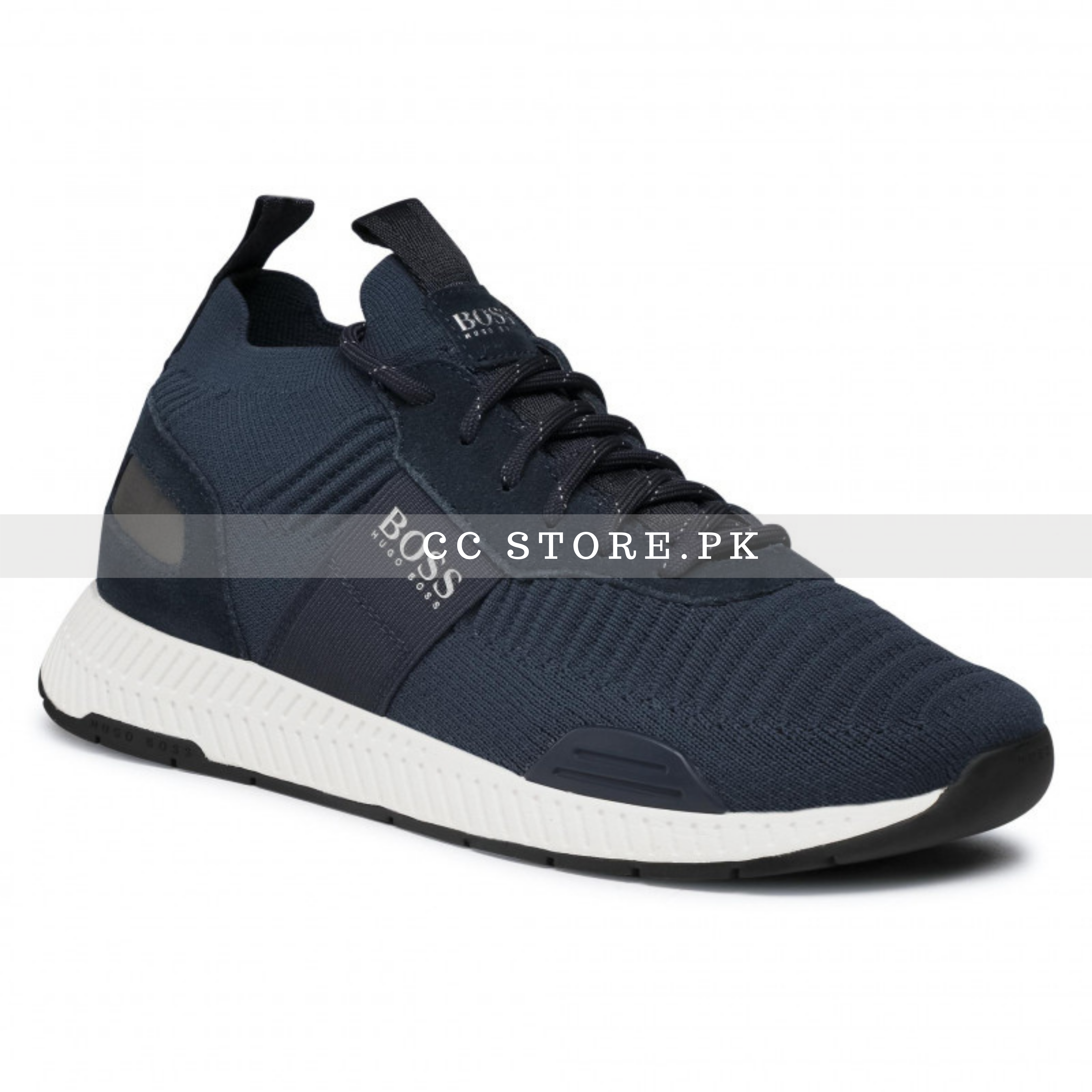 Hugo Boss Titanium Dark Blue 50452034 Sneakers Clothing Call