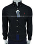 RL Classic Fit Garment Dyed Black Shirt