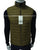 ZR Sleeveless Olive Green Puffer Jacket (500)