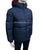 TH Navy Blue Puffer Jacket with Removable Hood