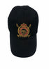 RL PRL Crest Logo Black Cap