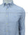 HCT Slim Fit Sky Blue Linen Stripe Shirt