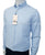 ZR Relaxed Fit Linen Sky Blue Shirt