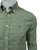 HKT Slim Fit Green Linen Shirt