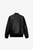ZR Faux Leather Black Bomber Jacket (406)