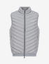 AX Sleeveless Duck Down Puffer Grey Jacket