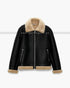 ZR Double Faced Fur Collar Jacket with Interior Fur Lining (316)