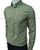 HKT Slim Fit Green Linen Shirt